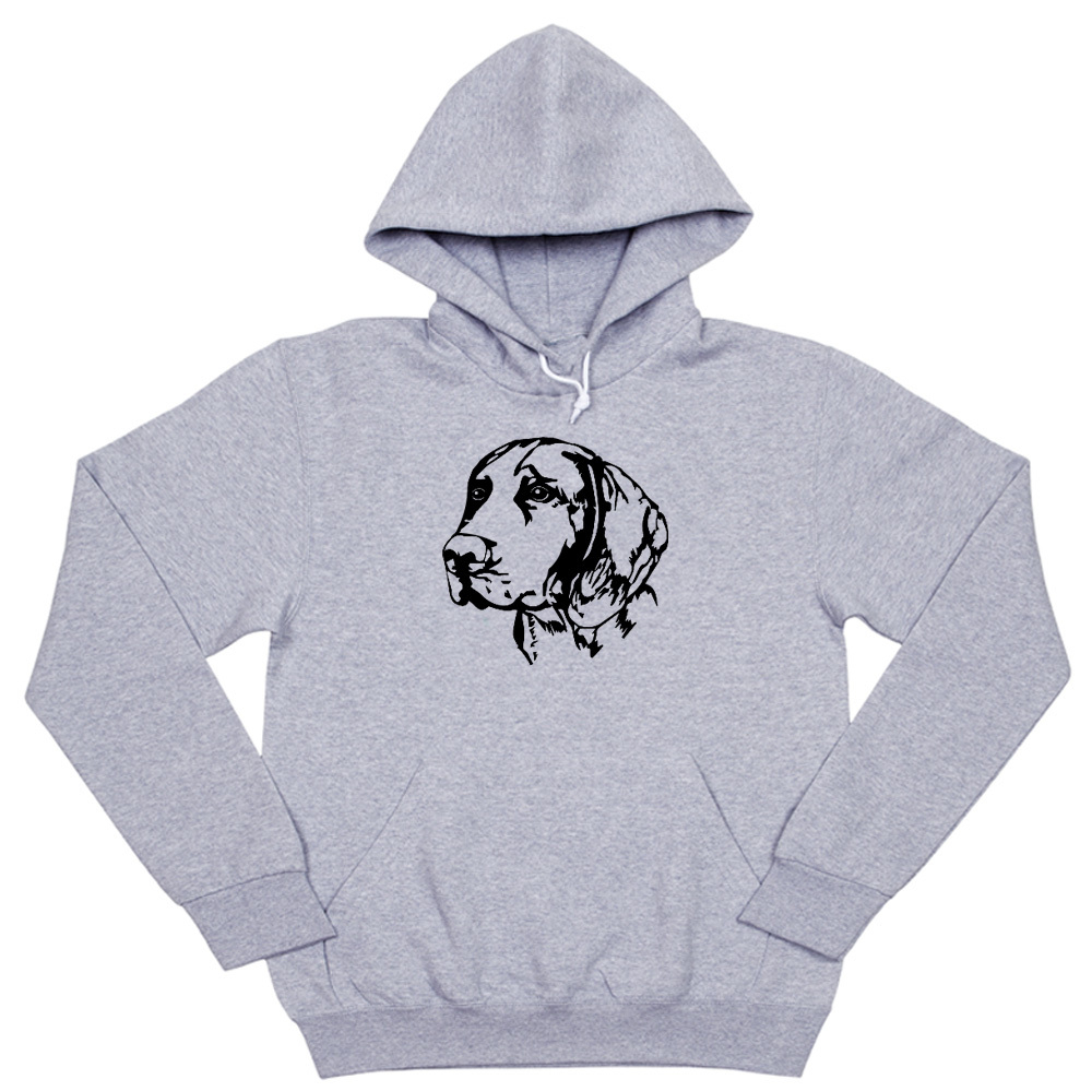 Толстовка "Курцхаар - портрет"