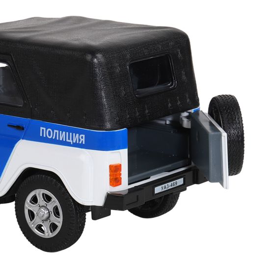 МОДЕЛЬ МАШИНЫ 1/24 УАЗ-469 ПОЛИЦИЯ