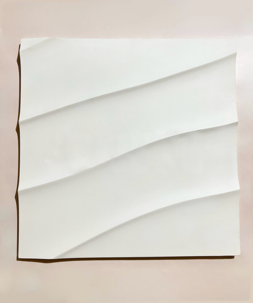 Гипсовая панель Волна диагональная