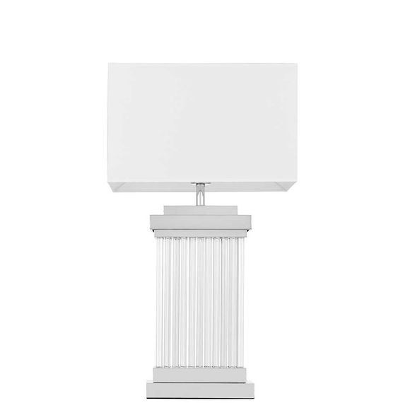 Настольная лампа Lumina Deco Davos LDT 310 CHR+WT