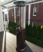 Уличный газовый обогреватель WWT 13D pro Brown mini 1.87 м + Чехол