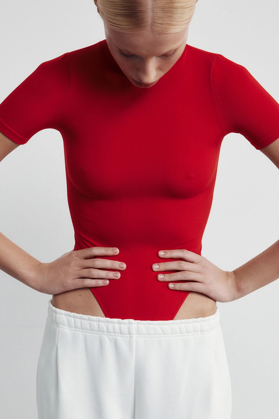 Боди №87 Красный