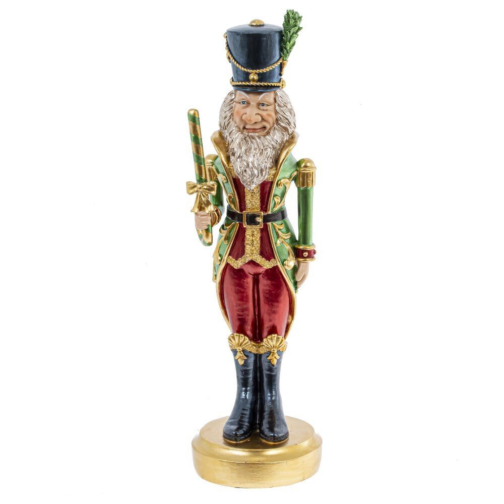 GAEM Фигурка декоративная "Солдатик-эльф", L8,5 W8,5 H31,5 см