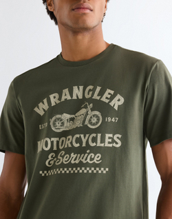 Футболка мужская WRANGLER AMERICANA TEE DEEP DEPTHS