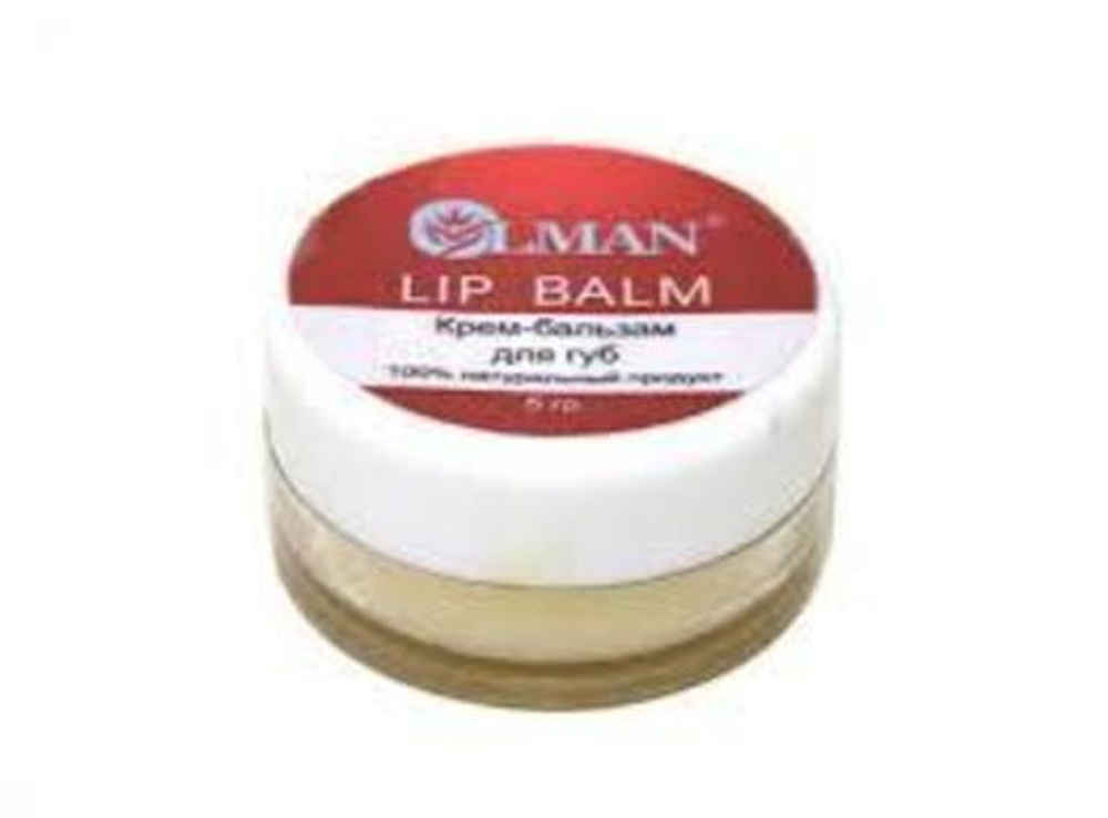 Крем-бальзам Olman Lip Balm для губ 5 гр.