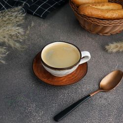 Кофейная пара 75 мл d 7,2 см h3,9 см   P.L. Proff Cuisine [6]