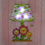 Наклейка-светильник «Little-Подсолнухи» 30*18,5см CDL03