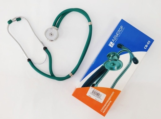 Стетоскоп Адъютор (зеленый)