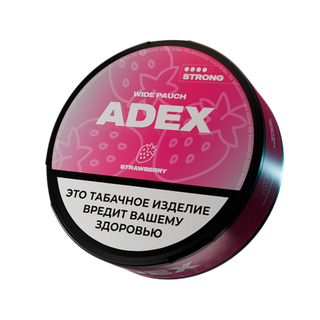Жевательный табак Adex Strong Wide - Strawberry 12г