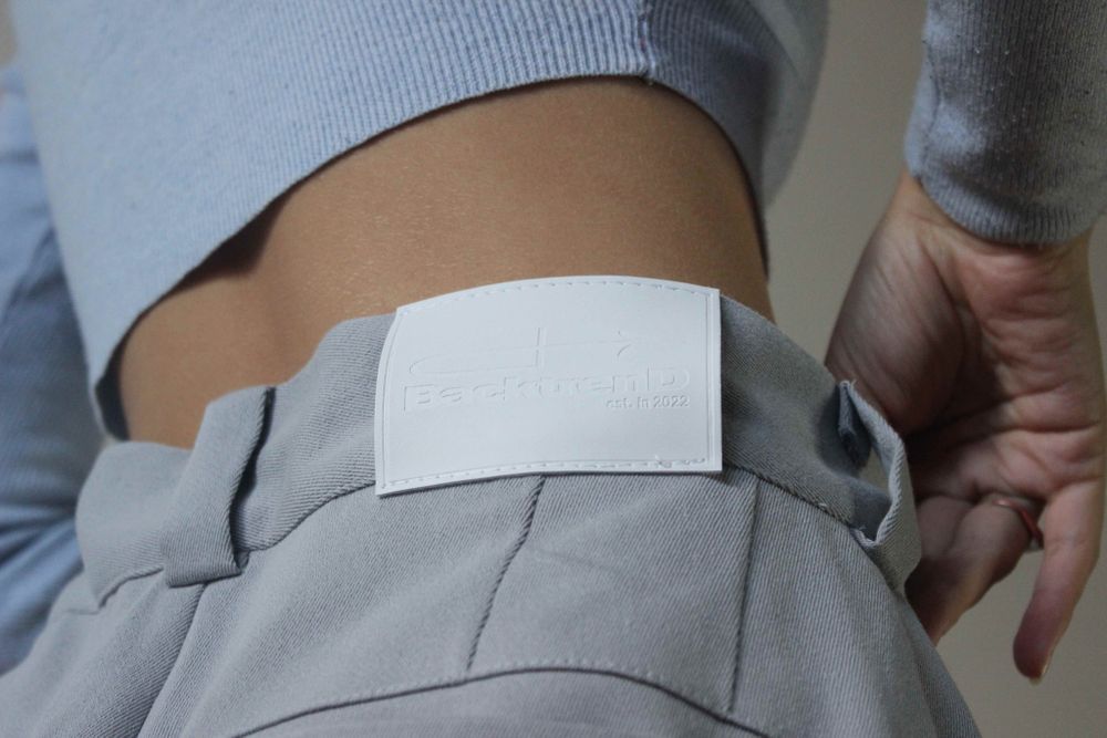 Брюки Backtrend First Жемчужные