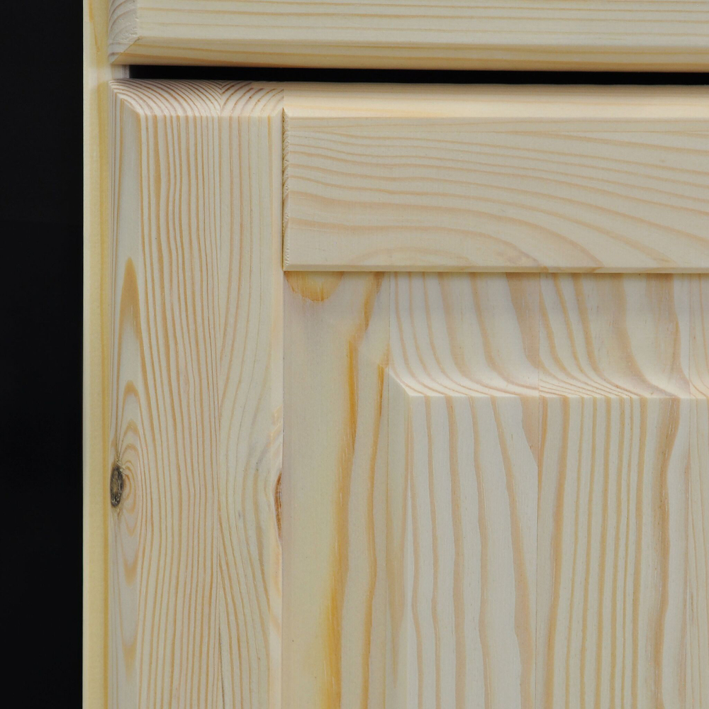 Dipriz Тумба Лена из сосны, 4 ящ. 4 дв. (низ), лак