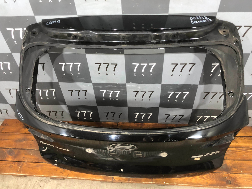 Крышка багажника Hyundai Santa Fe 4 (TM) 18-23 Б/У Оригинал 72800S1100