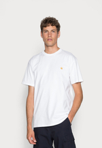 Carhartt WIP CHASE - Базовая футболка - Белый