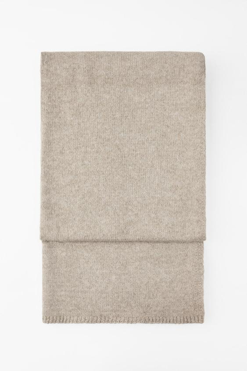 ZARA БАЗОВЫЙ ТРИКОТАЖНЫЙ ШАРФ, РЫЖЕВАТО-КОРИЧНЕВЫЙ