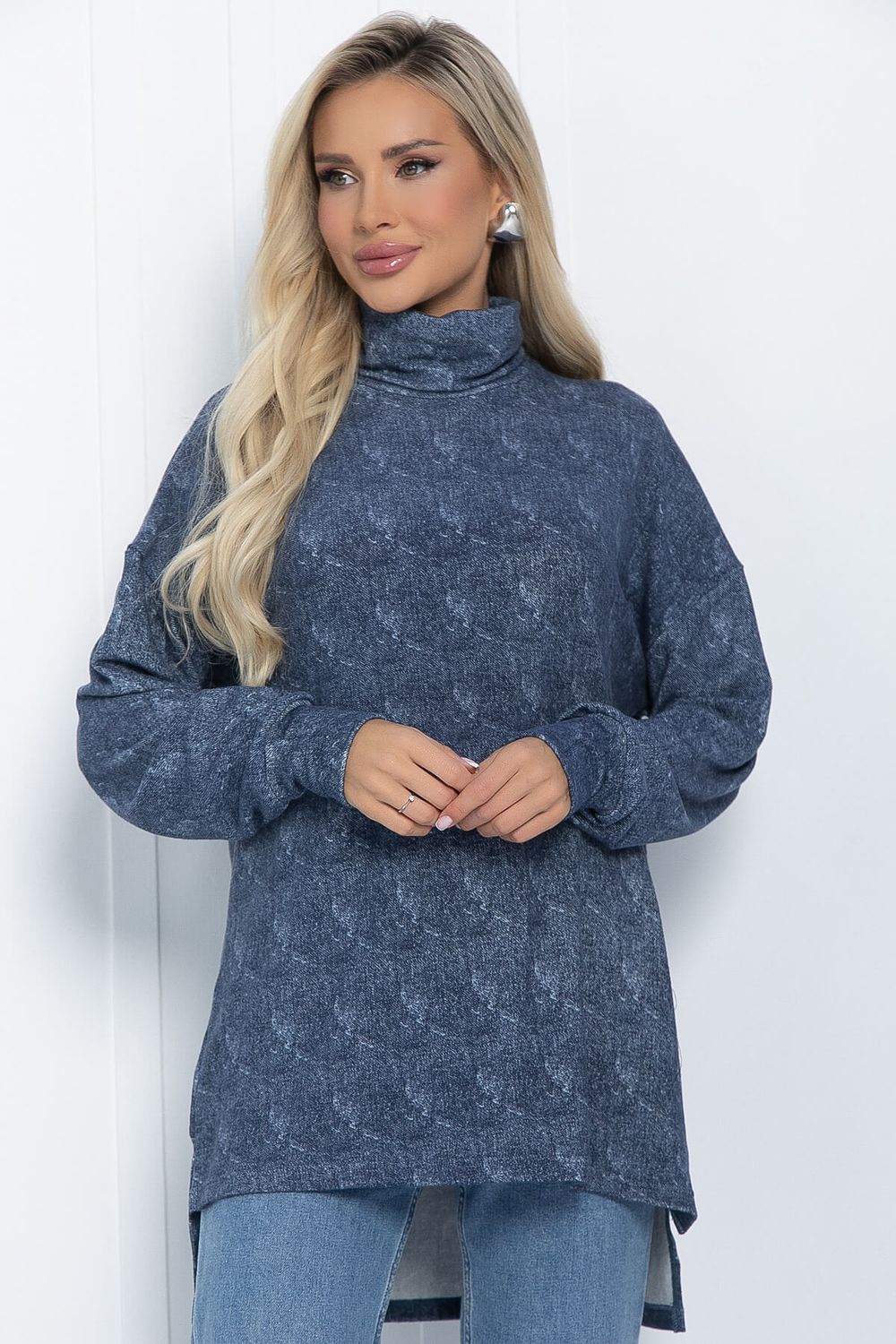 Водолазка Ариана (джинс) Б11567 LT Collection