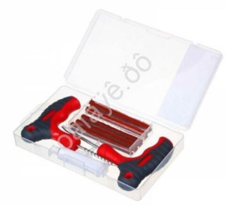 Шнурки (НАБОР) для бескамерки NEW GALAXY (рашпиль+шило+шнурки+клей) в кейсе 777011