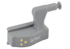 Фонарь светодиод пушлайт-подсветка на петлю в кухонный шкаф 2xA23 SB-401, 1 шт.