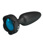 Анальная вибропробка Pretty Love Tarion, LED-подсветка, 12,5 см