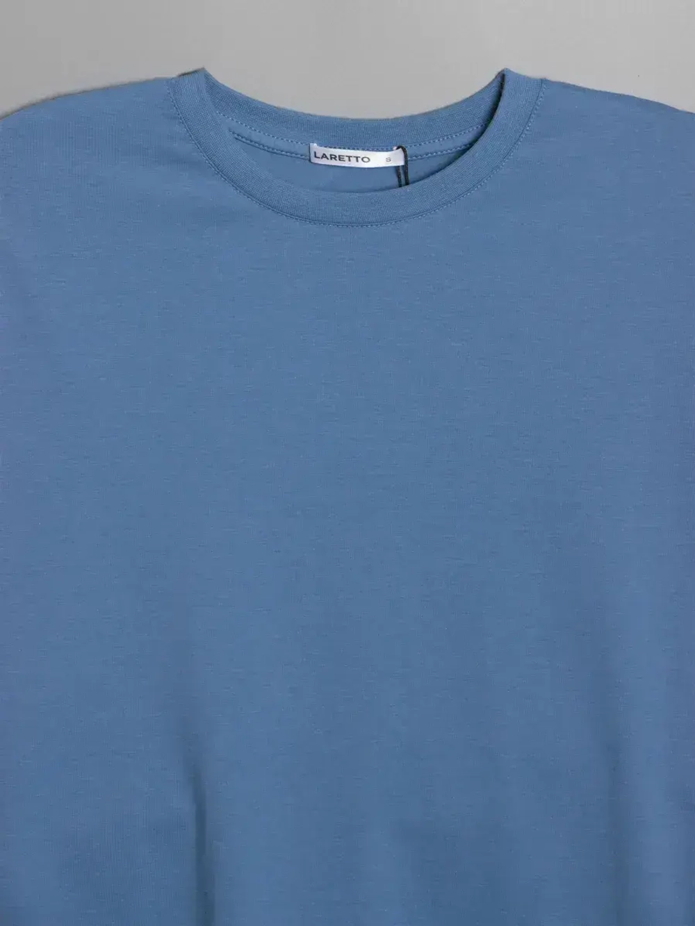 Футболка мужская летняя повседневная однотонная хлопок