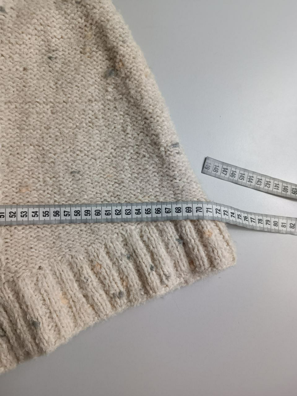 Пончо вязаное 40-44 размер