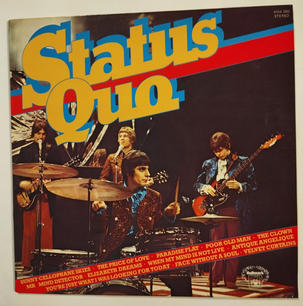 Винтажная виниловая пластинка LP Status Quo (UK 1978)