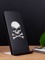 Подставка для телефона, смартфона Череп с подсветкой