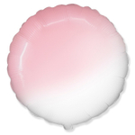 Шар фольгированный Круг 81 см (Розовый)