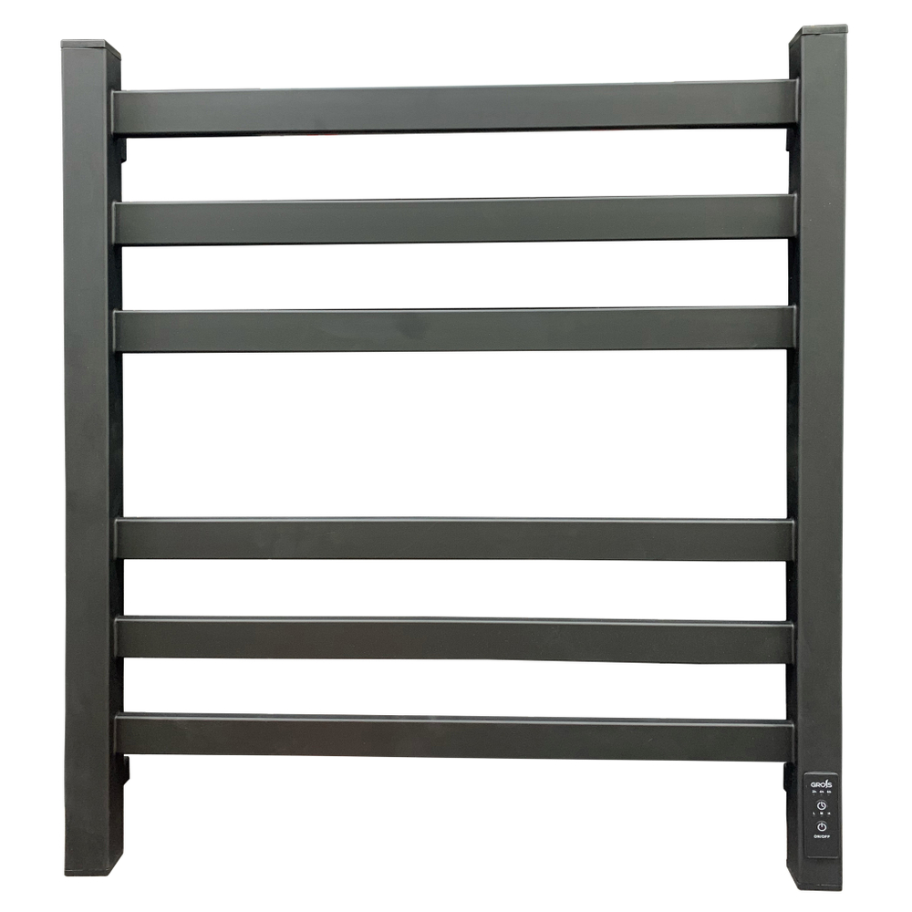 Полотенцесушитель Электрич. с/т GROIS Bruno GR-121 500/600 П6 RAL9005 U черный матовый, шт