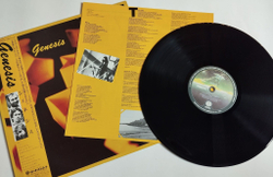 Винтажная виниловая пластинка LP Genesis (Japan 1984) (Obi)