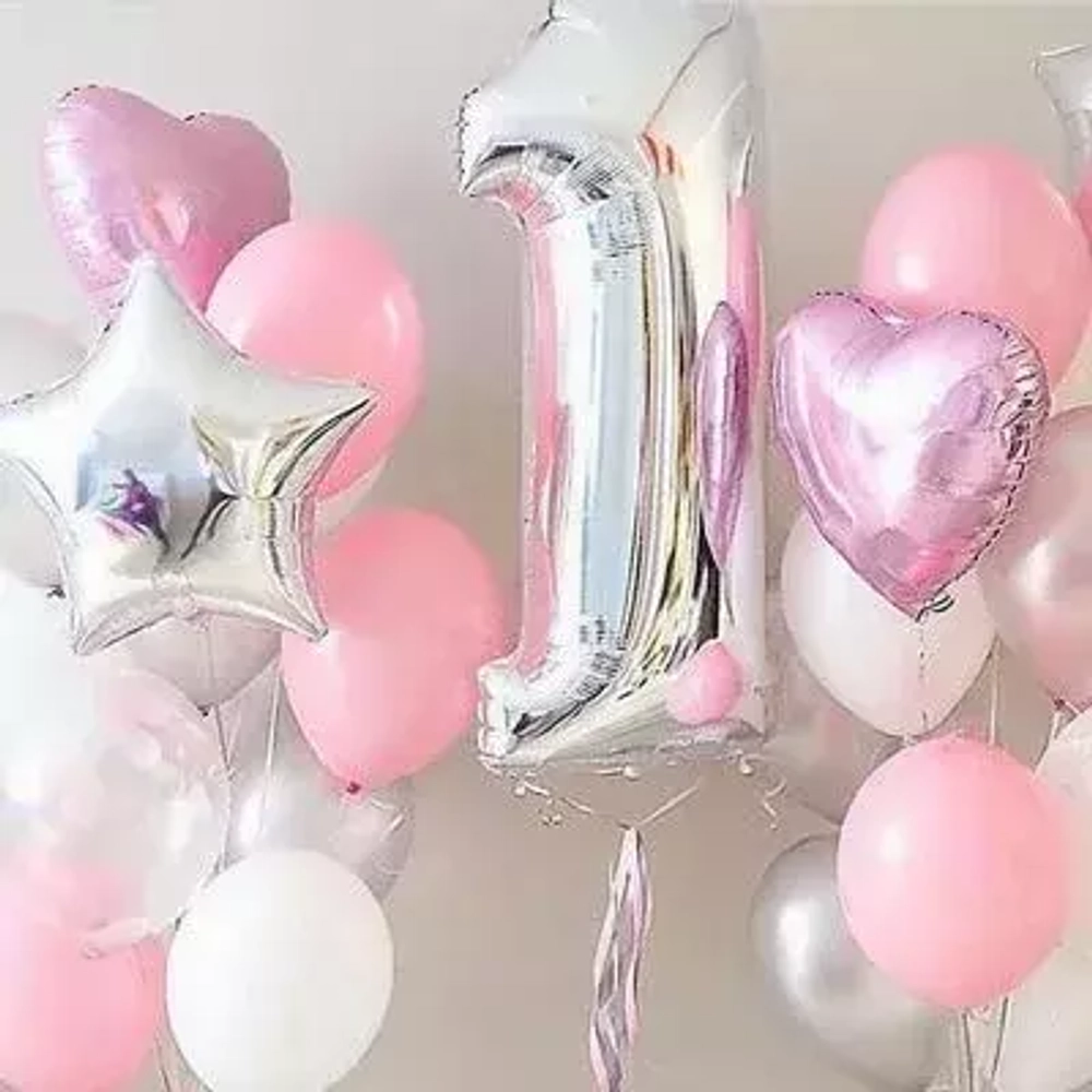 Букет шаров на годик 1