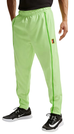 Теннисные брюки Nike Court Heritage - light liquid lime/mean green