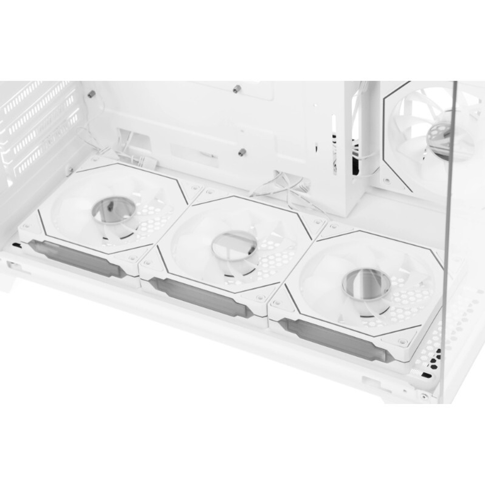 Корпус Formula V Line Crystal Z9ML Floe White, mATX, без БП