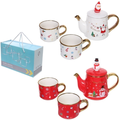 Набор чайный «Зимняя сказка» (Чайник 520мл+2кружки 200мл)