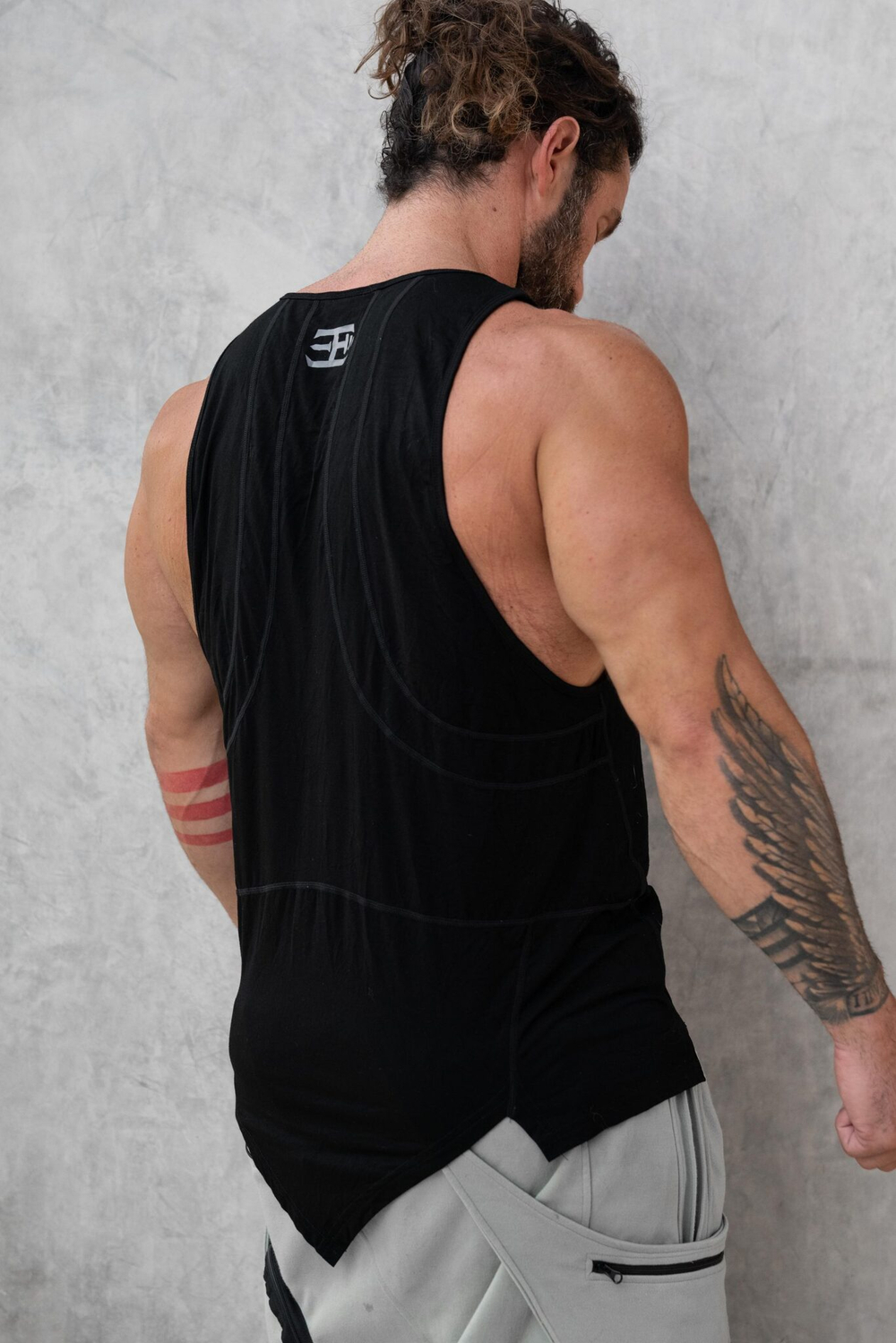 Майка BODY ENGINEERS Ravic Atlantis Tank Black