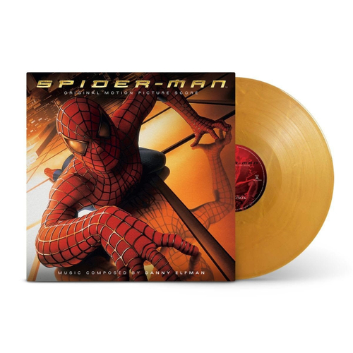 OST - Spider-Man (Original Motion Picture Score) - Gold LP, Music by Danny Elfman