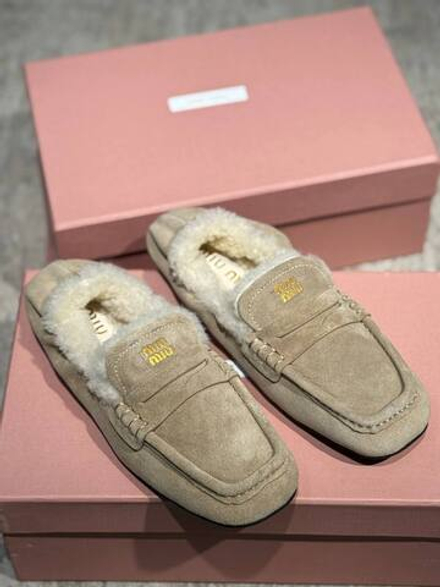 Лоферы MIU MIU