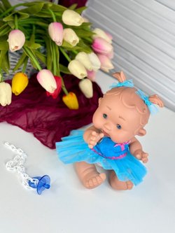 Пупс Nines 26см PEPOTE с закрывающими глазками (N814C)