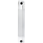 Радиатор биметаллический STOUT Space 500 - 6 секций (подключение боковое, цвет белый)