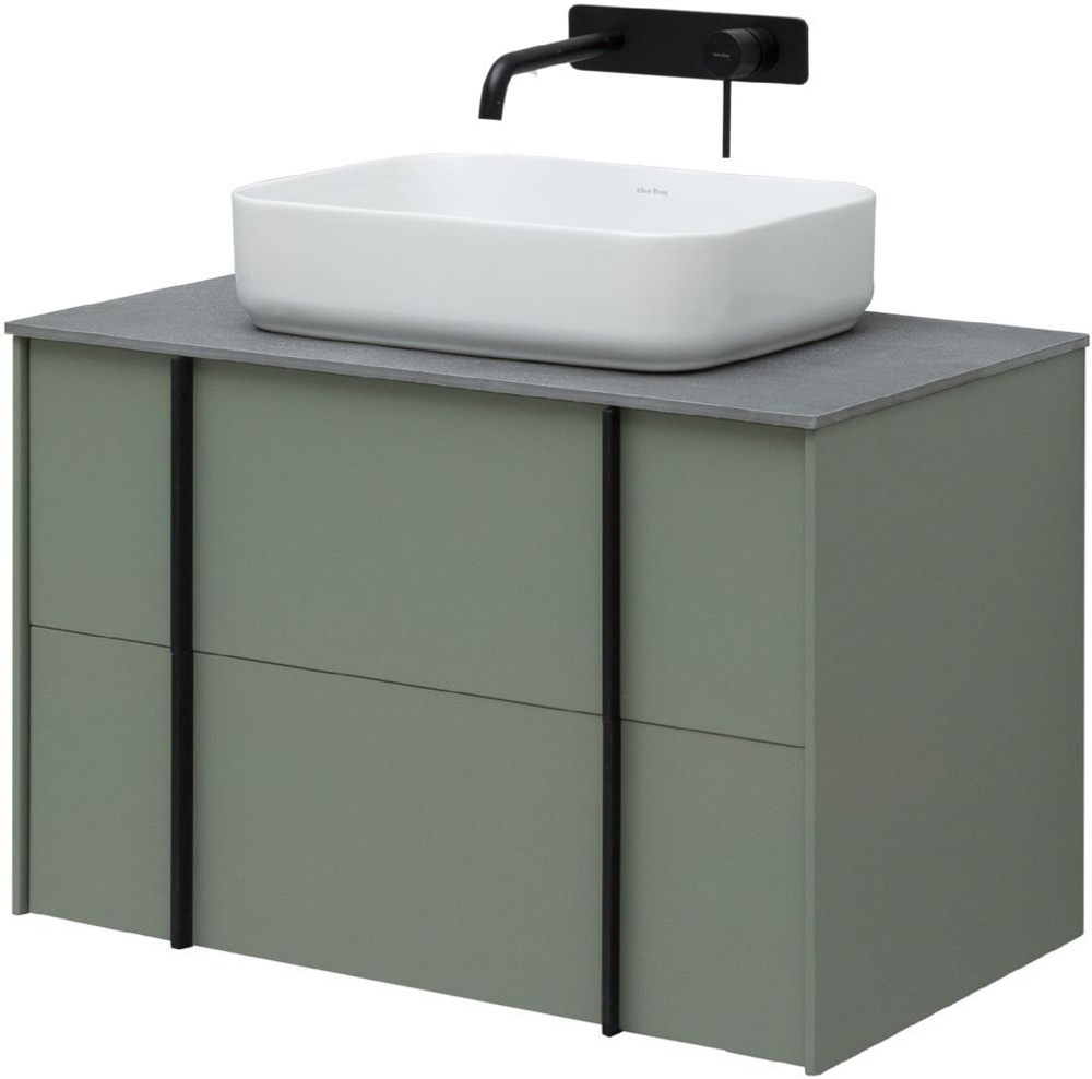 Тумба с раковиной Allen Brau Reality 1.32005.CGM 80 cement grey matt