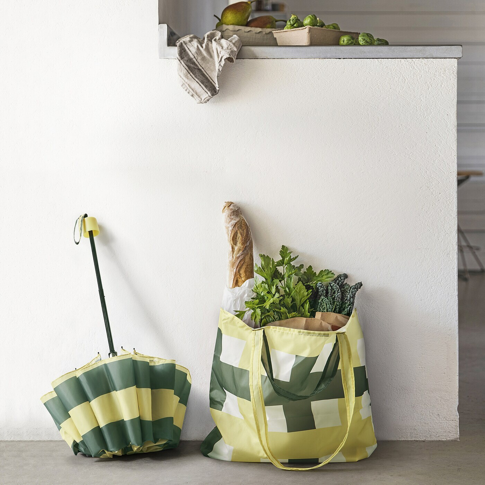 Сумка IKEA SKYNKE (СКЮНКЕ), Зеленый, 45x36 см