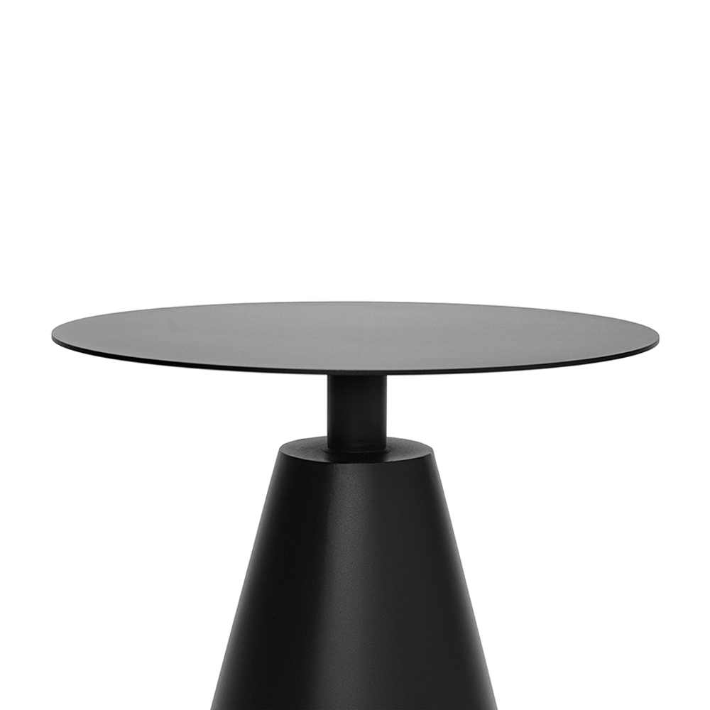 Столик кофейный marius, D50 см, черный