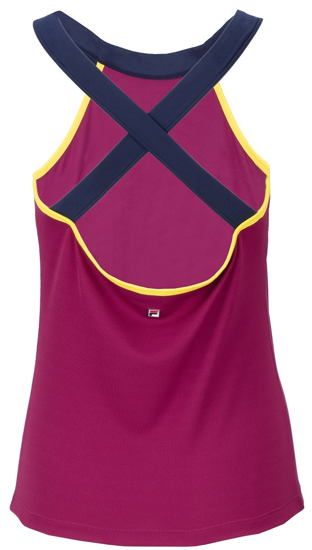 Женский топ теннисный Fila Top Laura - Фиолетовый