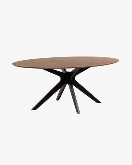 Стол Naanim овальный 180x110 см, орех