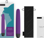 Фиолетовый классический вибратор Bgood Classic - 18 см. (Цвет: фиолетовый)