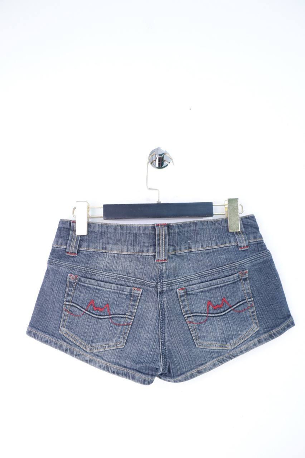 Шорты M-o-t-o джинсовая классика, маркировка 38, визуально на 44 размер