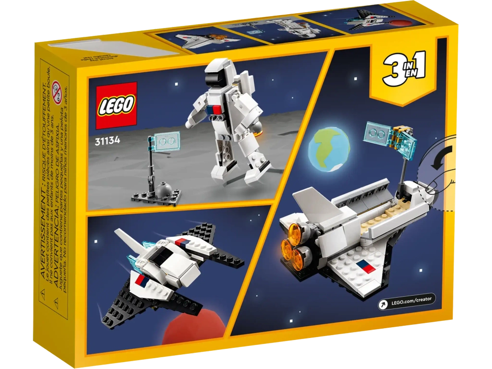 Конструктор LEGO Creator 3in1 31134 Космический шатл