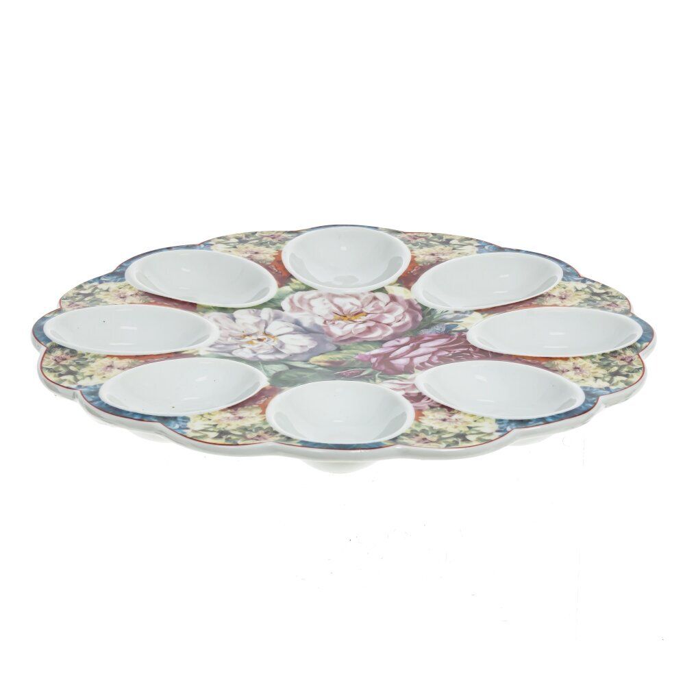 GAEM Тарелка пасхальная для 8-ми яиц, L22 W22 H2 см