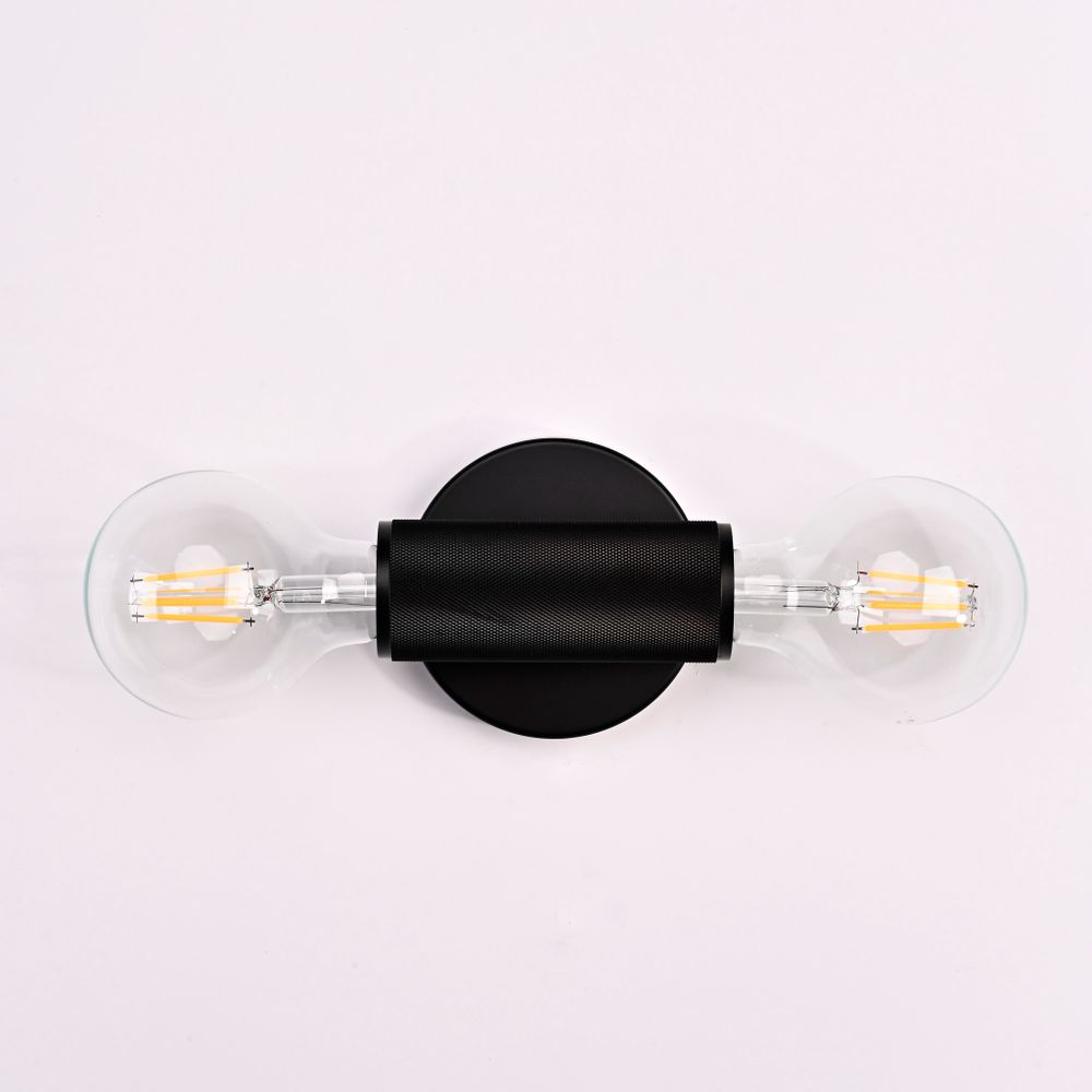 Бра Rh Utilitaire Inline Sconce Black By Imperiumloft