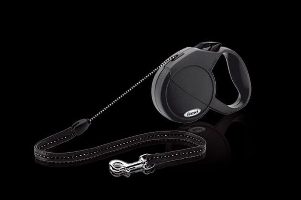 FLEXI рулетка Classic Basic 1/S (до 12 кг) трос 5 м черная FLEXI рулетка Classic Basic 1/S (до 12 кг) трос 5 м черная