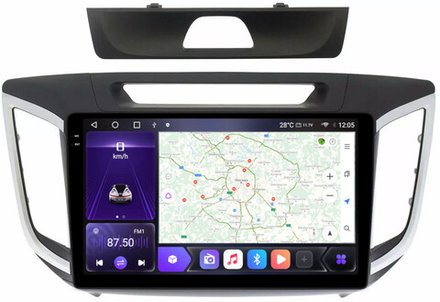Магнитола для Hyundai Creta 2016-2021 - Carmedia OL-1701 QLed+2K, Android 12, ТОП процессор, CarPlay, SIM-слот